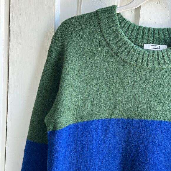 AYR The Kick Back Crew Sweater Alpaca Wool - Picture 4 of 8